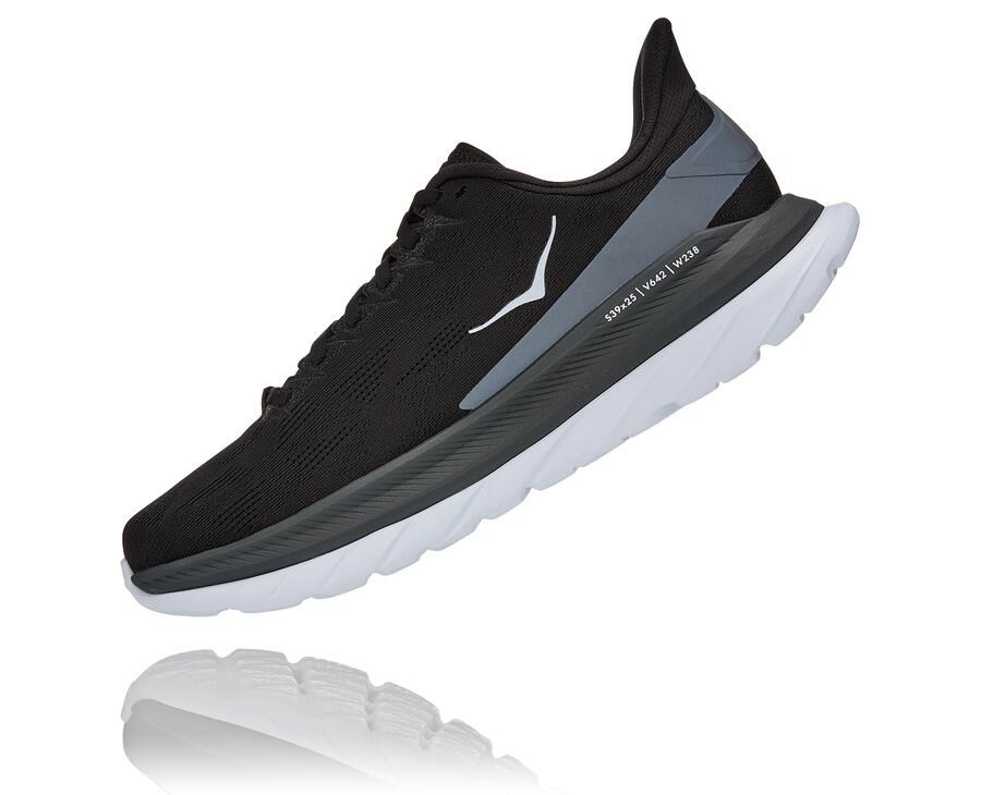 Hoka One One Tenisky Panske Čierne/Biele - Mach 4 - 03914-ZBFS